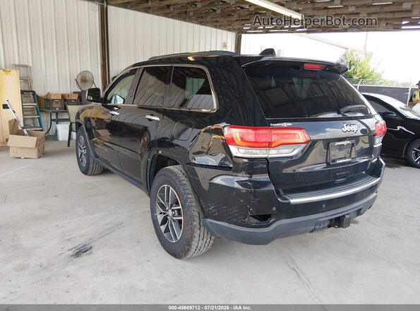 1C4RJEBG6HC925467 2017 JEEP GRAND CHEROKEE Черный Задняя левая четверть