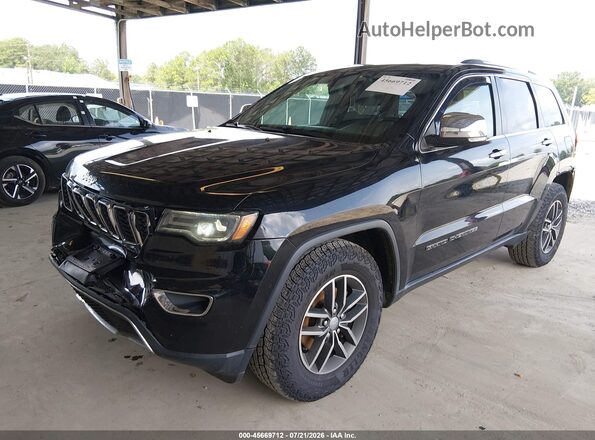 1C4RJEBG6HC925467 2017 JEEP GRAND CHEROKEE Черный Передняя левая четверть