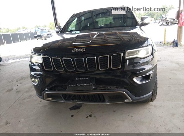 1C4RJEBG6HC925467 2017 JEEP GRAND CHEROKEE Черный Вид спереди