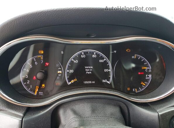 1C4RJEBG7HC780276 2017 JEEP GRAND Brown Widok zestawu wskaźników