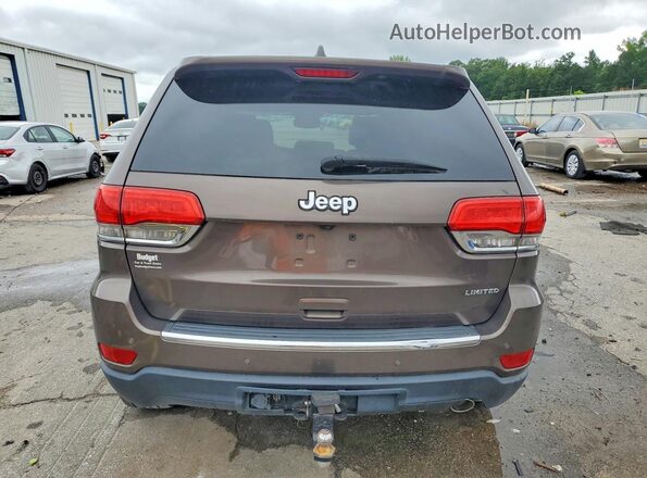 1C4RJEBG7HC780276 2017 JEEP GRAND Brown Widok z tyłu