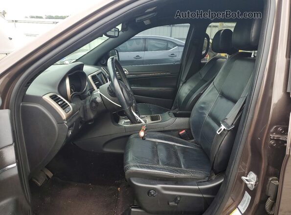1C4RJEBG7HC780276 2017 JEEP GRAND Brown Widok wnętrza z przodu