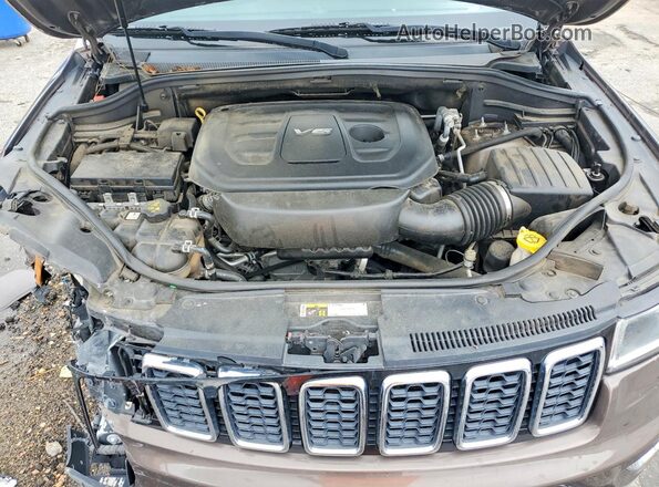 1C4RJEBG7HC780276 2017 JEEP GRAND Brown Widok komory silnika