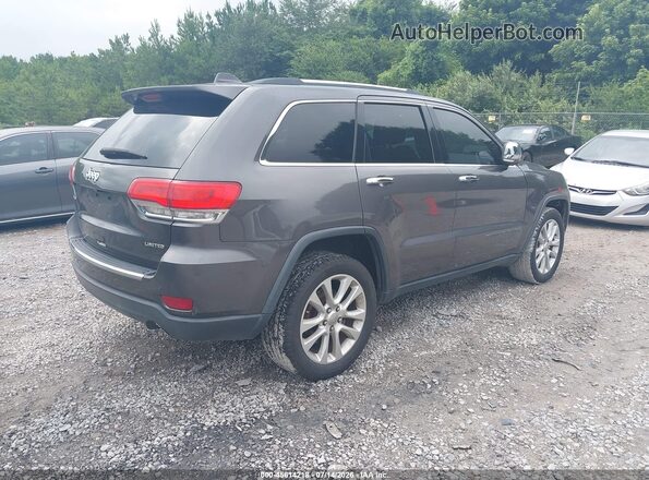 1C4RJEBG7HC813129 2017 JEEP GRAND CHEROKEE Gray Tył prawy