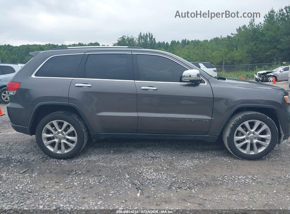 1C4RJEBG7HC813129 2017 JEEP GRAND CHEROKEE Gray Widok wnętrza 360 stopni