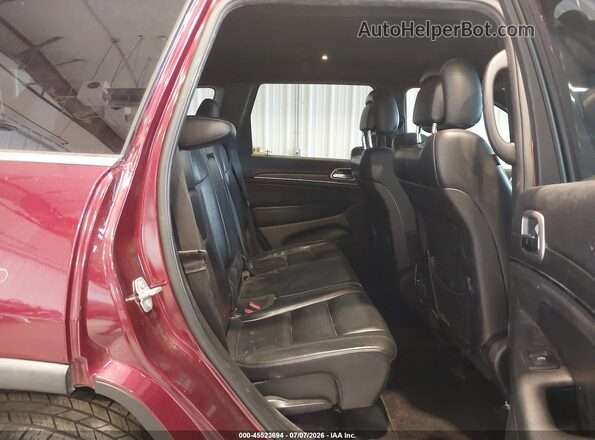 1C4RJEBG7JC226208 2018 JEEP GRAND CHEROKEE Maroon VIN կոդի պիտակի տեսք