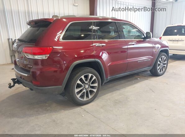 1C4RJEBG7JC226208 2018 JEEP GRAND CHEROKEE Maroon Հետևի աջ