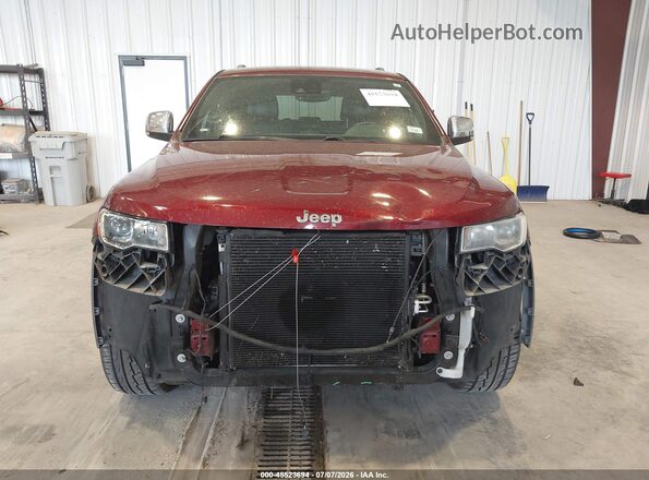 1C4RJEBG7JC226208 2018 JEEP GRAND CHEROKEE Maroon Սալոնի հետևի տեսք