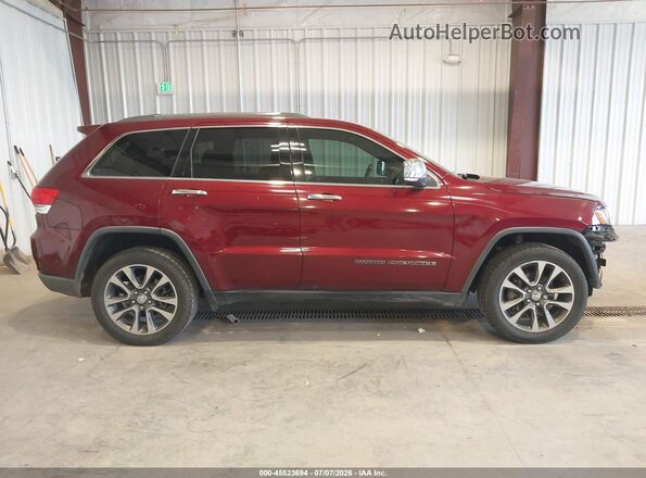 1C4RJEBG7JC226208 2018 JEEP GRAND CHEROKEE Maroon Սալոնի 360 աստիճան տեսք