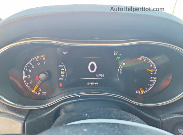 1C4RJEBG8GC329033 2016 JEEP GRAND White ხელსაწყოთა პანელის ხედი