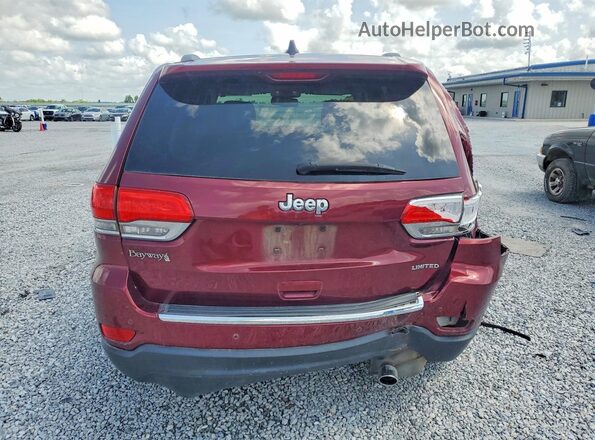 1C4RJEBG8GC371508 2016 JEEP GRAND Maroon Rear view