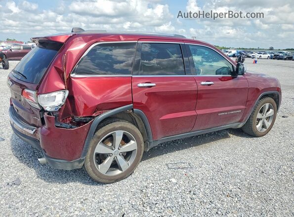 1C4RJEBG8GC371508 2016 JEEP GRAND Maroon Rear right