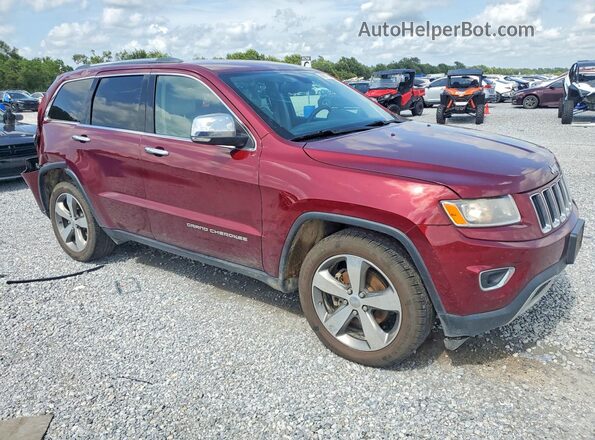 1C4RJEBG8GC371508 2016 JEEP GRAND Maroon Front right
