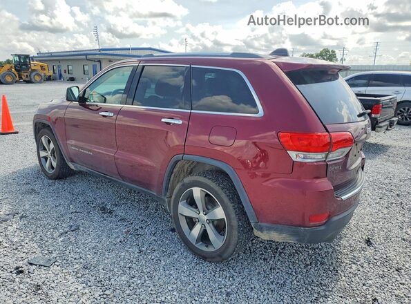 1C4RJEBG8GC371508 2016 JEEP GRAND Maroon Rear left