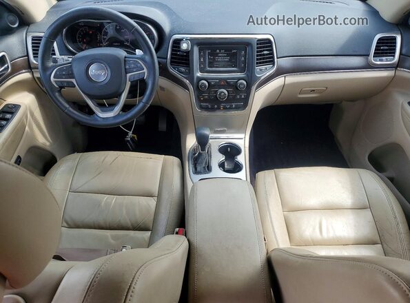 1C4RJEBG8GC371508 2016 JEEP GRAND Maroon Dashboard view