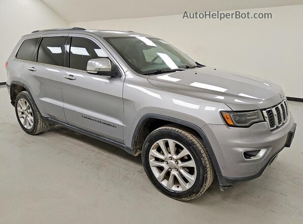 1C4RJEBG8HC804679 2017 JEEP GRAND Silver Передня права чверть