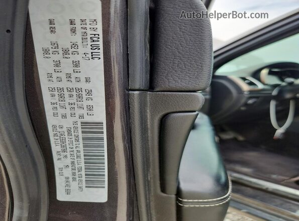1C4RJEBG8HC887806 2017 JEEP GRAND Gray Սալոնի 360 աստիճան տեսք