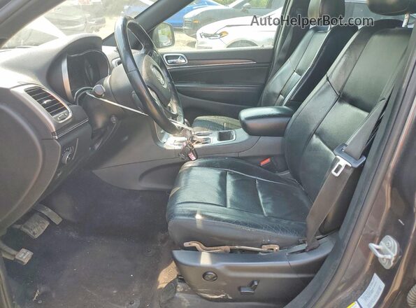 1C4RJEBG8JC130961 2018 JEEP GRAND Black Front interior view