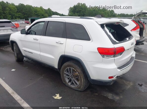 1C4RJEBG8KC672322 2019 JEEP GRAND CHEROKEE Белый Задняя левая четверть