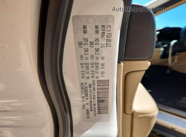 1C4RJEBG9GC360839 2016 JEEP GRAND White Շարժիչի բաժամունքի տեսք