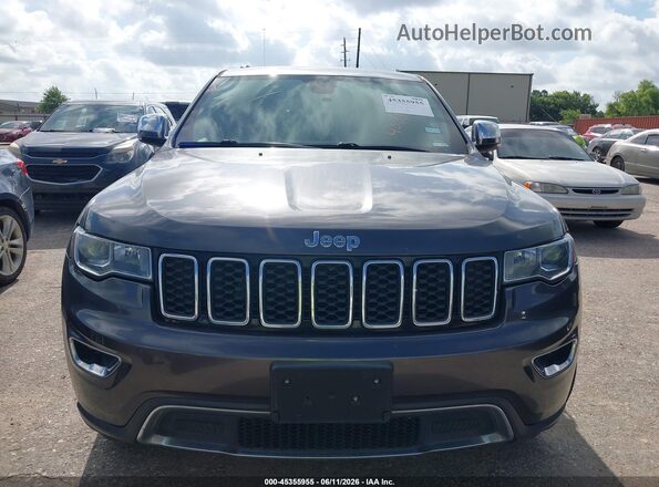 1C4RJEBG9JC110721 2018 JEEP GRAND CHEROKEE Gray Սարքավորումների վահանակի տեսք