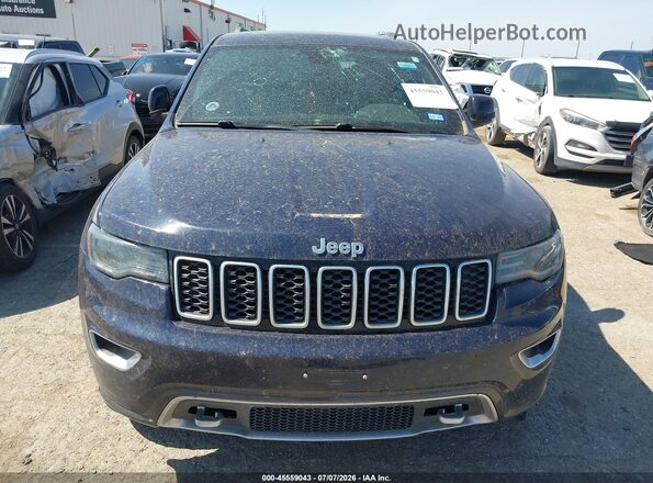 1C4RJEBG9JC369886 2018 JEEP GRAND CHEROKEE Blue Սարքավորումների վահանակի տեսք
