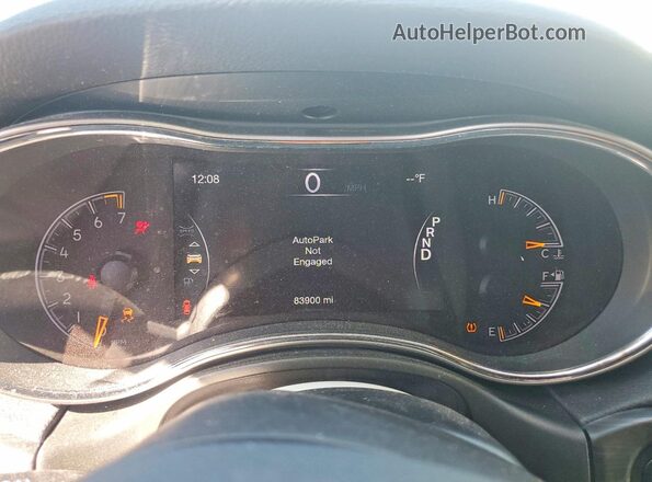 1C4RJEBG9LC328869 2020 JEEP GRAND White Instrument cluster view