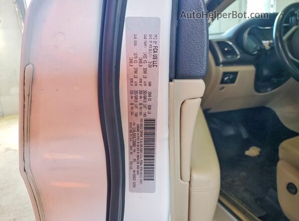 1C4RJEBG9LC328869 2020 JEEP GRAND White VIN sticker view