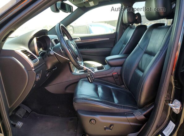 1C4RJEBGXGC458715 2016 JEEP GRAND Black Widok wnętrza z przodu