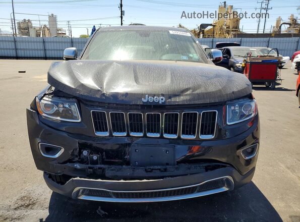 1C4RJEBGXGC458715 2016 JEEP GRAND Black Widok z przodu
