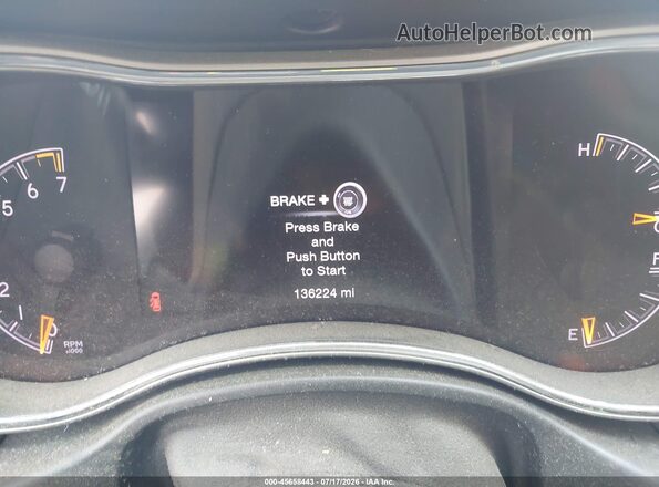 1C4RJEBGXGC464109 2016 JEEP GRAND CHEROKEE Black Հետևի նստատեղերի տեսք