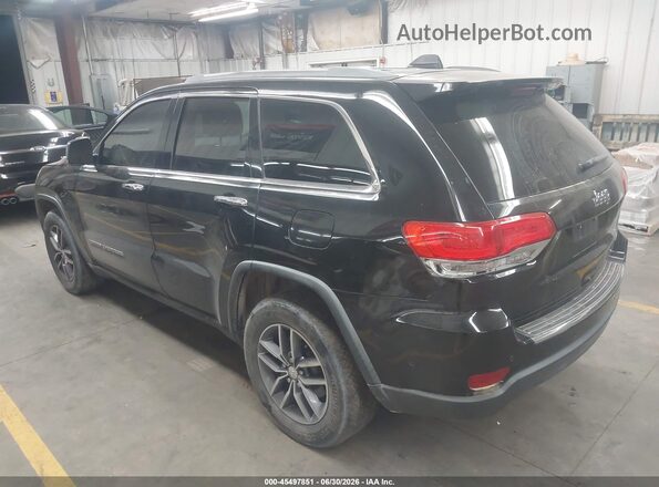 1C4RJEBGXHC677031 2017 JEEP GRAND CHEROKEE Black Trasero izquierdo