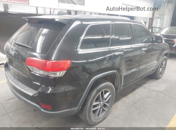 1C4RJEBGXHC677031 2017 JEEP GRAND CHEROKEE Black Trasero derecho