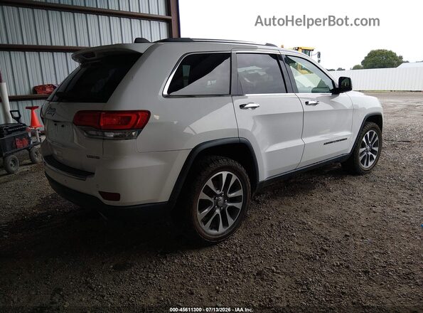 1C4RJEBGXJC110520 2018 JEEP GRAND CHEROKEE White Rear right