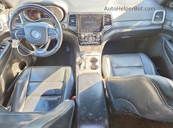 1C4RJEBGXKC751717 2019 JEEP GRAND Gray Dashboard view