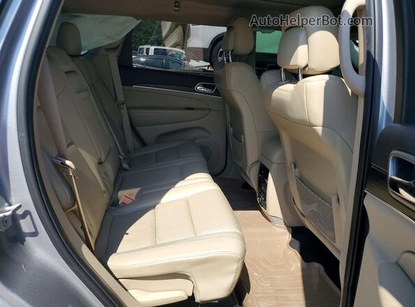 1C4RJEBGXKC811706 2019 JEEP GRAND Серебряный Вид задней части салона