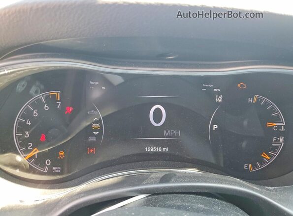 1C4RJEBGXKC811706 2019 JEEP GRAND Серебряный Вид щитка приборов