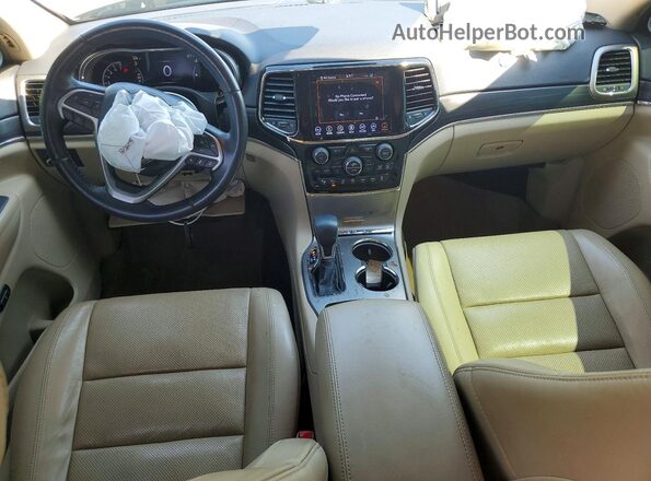 1C4RJEBGXKC811706 2019 JEEP GRAND Серебряный Вид панели приборов