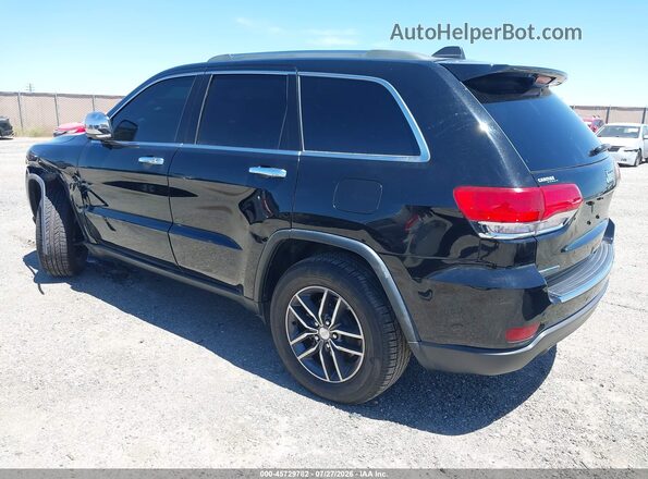 1C4RJEBMXJC514536 2018 JEEP GRAND CHEROKEE Black Հետևի ձախ