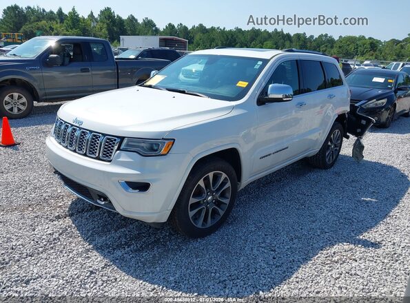 1C4RJECG0HC621548 2017 JEEP GRAND CHEROKEE White Vista tres cuartos delantera izquierda
