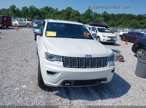 1C4RJECG0HC621548 2017 JEEP GRAND CHEROKEE White Vista del cuadro de instrumentos