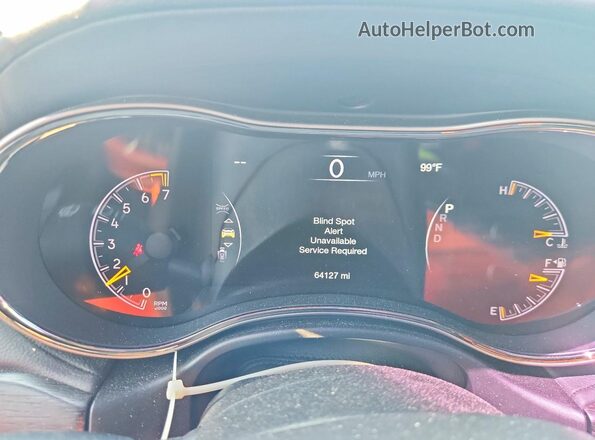 1C4RJECG3JC482621 2018 JEEP GRAND Black ხელსაწყოთა პანელის ხედი