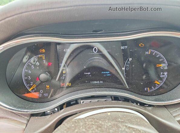 1C4RJECG6HC959973 2017 JEEP GRAND White Vista del cuadro de instrumentos