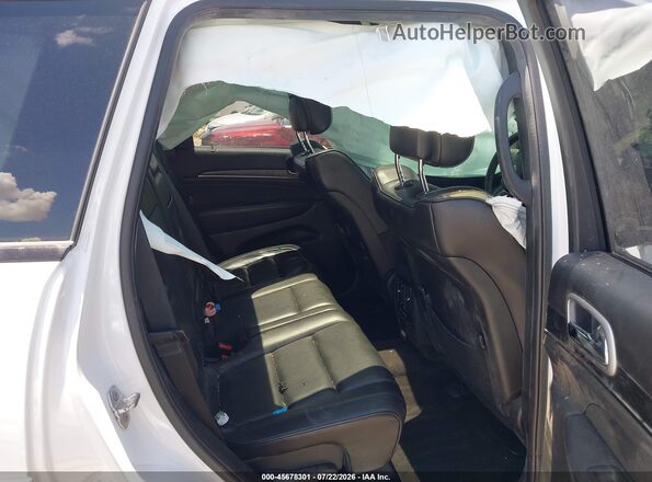 1C4RJECG7JC216342 2018 JEEP GRAND CHEROKEE White Vista de la etiqueta del VIN