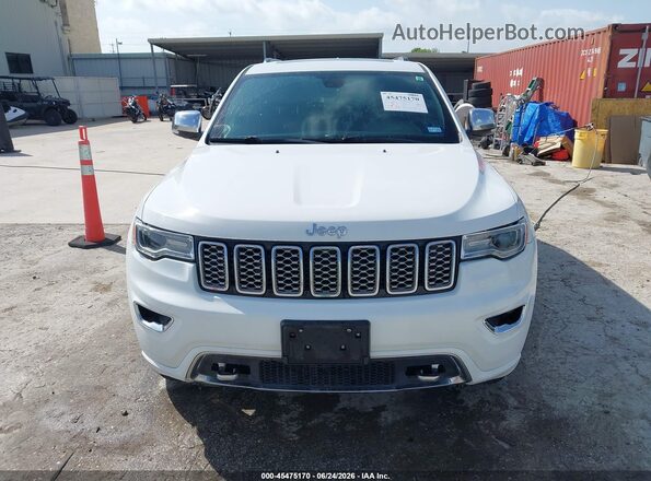 1C4RJECG9HC804740 2017 JEEP GRAND CHEROKEE White ხელსაწყოთა პანელის ხედი