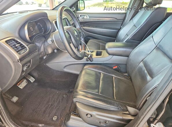 1C4RJECG9JC212437 2018 JEEP GRAND Черный Вид салона спереди