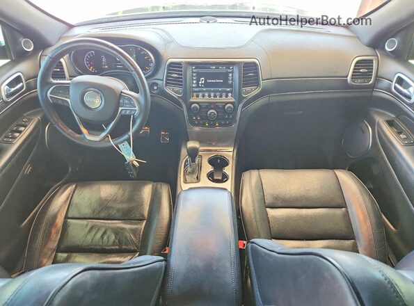 1C4RJECG9JC212437 2018 JEEP GRAND Черный Вид панели приборов