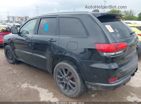 1C4RJECG9KC646990 2019 JEEP GRAND CHEROKEE Черный Задняя левая четверть