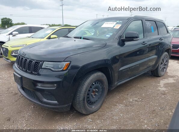 1C4RJECG9KC646990 2019 JEEP GRAND CHEROKEE Черный Передняя левая четверть