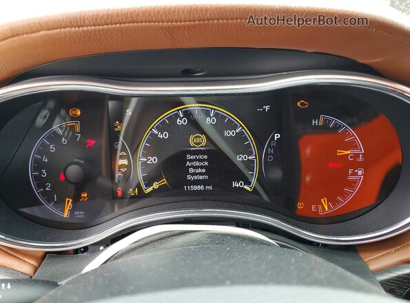 1C4RJEJG4LC370075 2020 JEEP GRAND Black ხელსაწყოთა პანელის ხედი